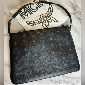 MCM original leather pouch